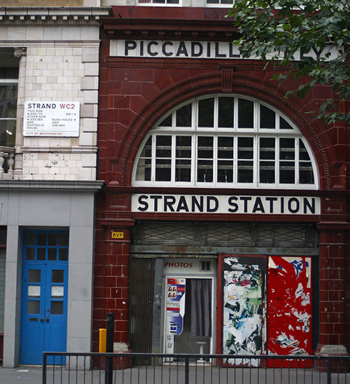 Aldwych tube station 24th September 2005