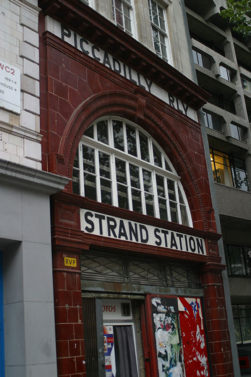 Aldwych tube station 24th September 2005